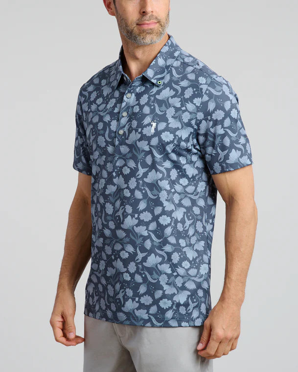 In Bloom Polo Charcoal