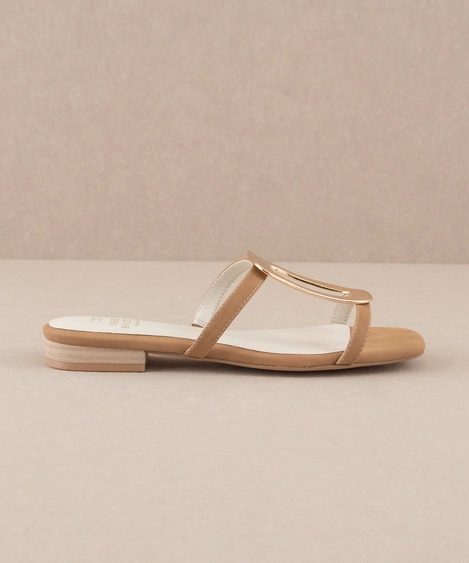 The Amiyah Camel Sandal