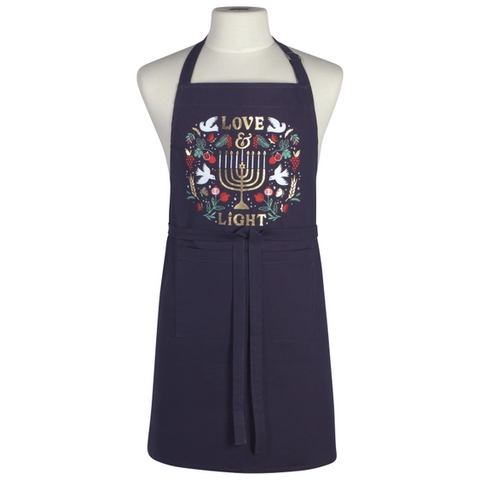 Love and Light Hanukkah Apron