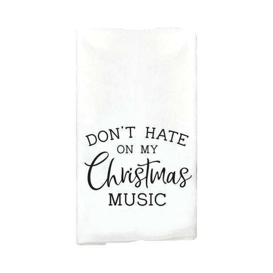 Christmas Music Towel