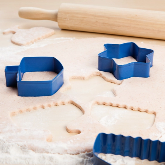 Bright Hanukkah Cookie Cutters