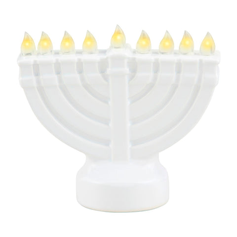 Light-Up Menorah Sitter