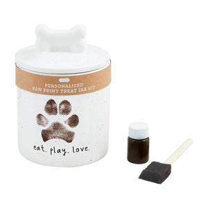 Paw Print Treat Jar Kit