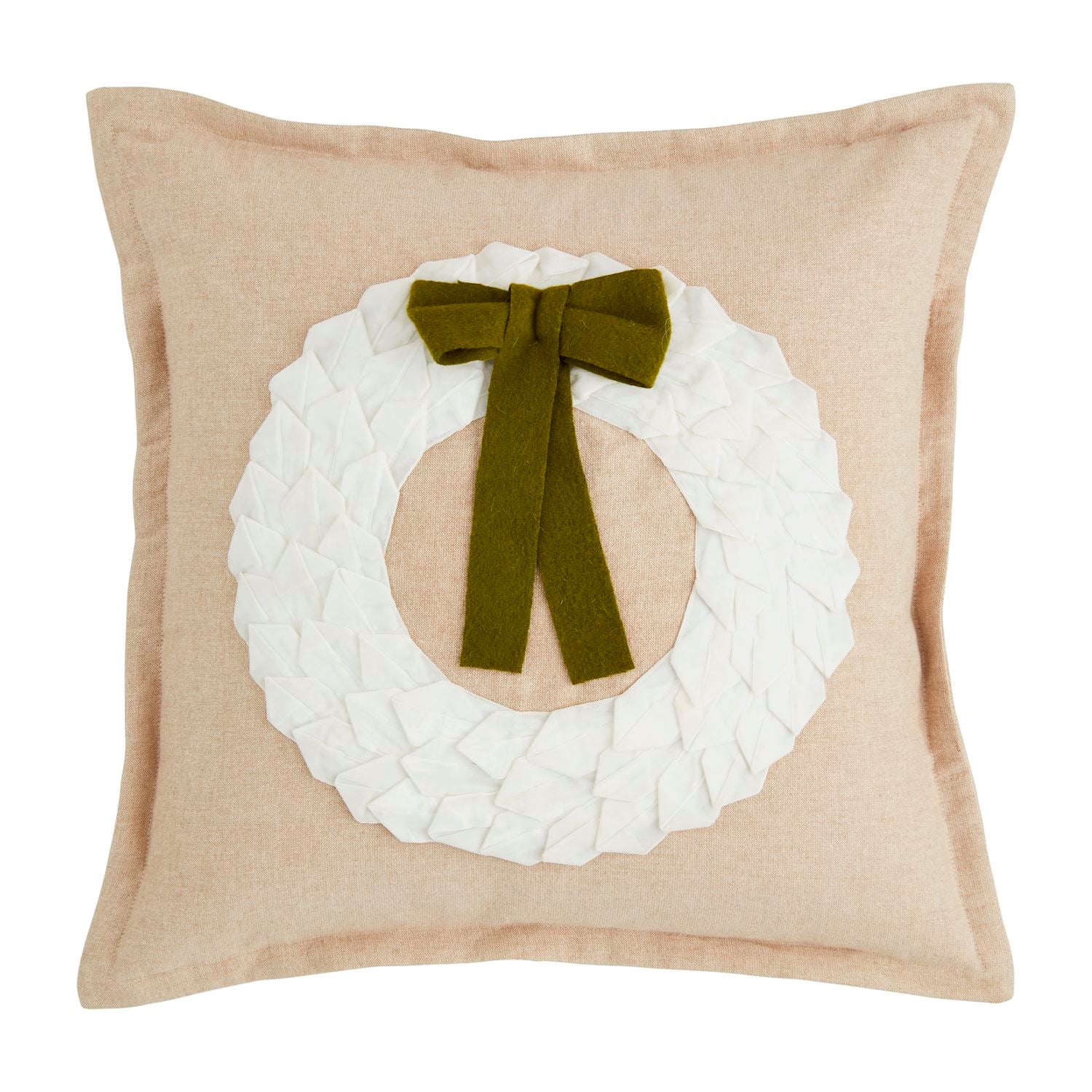 Velvet Wreath Pillow