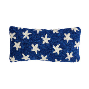 Stars Hooked Wool Pillow