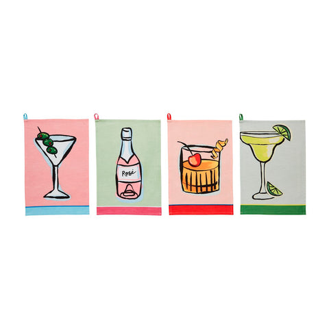 Happy Hour Cocktail Towels