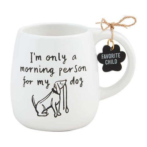 Dog Collar Charm & Mug Set - Morning Person