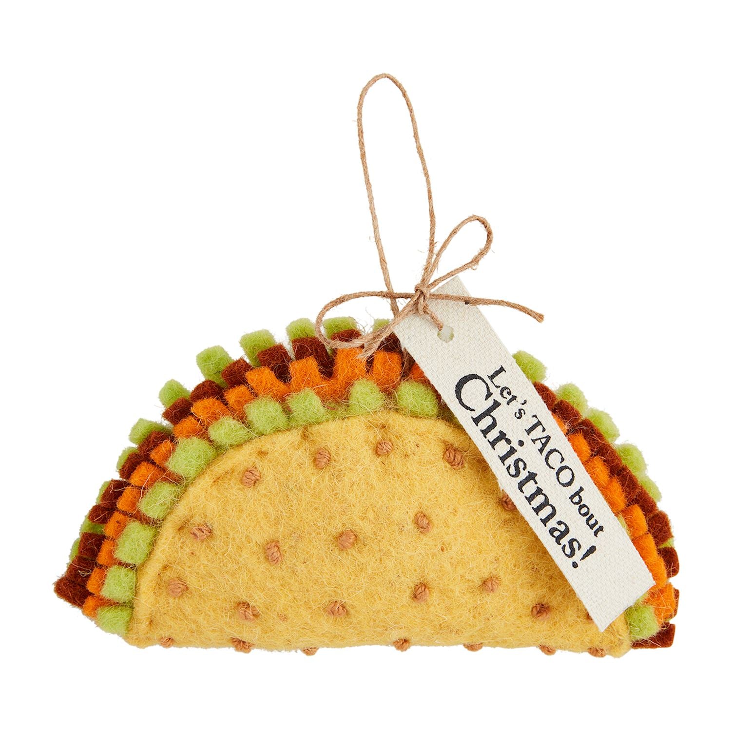 Taco Ornament