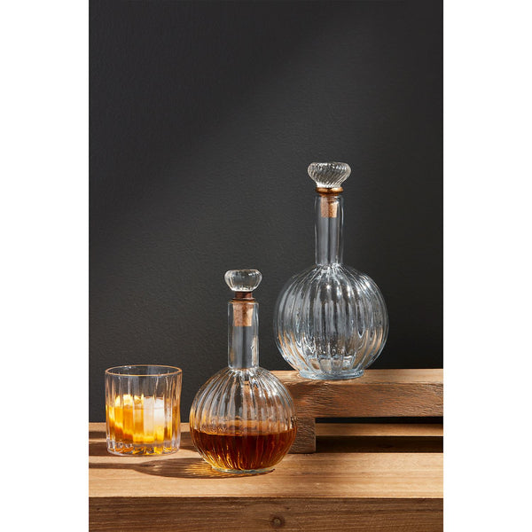 Large Glass Door Knob Decanter