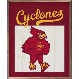 Cy Poster Iowa State Sign