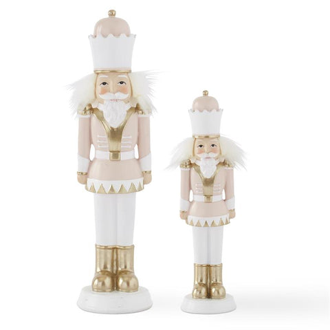 Pink & Gold Soldier Nutcrackers