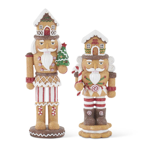 Glittered Gingerbread Soldiers