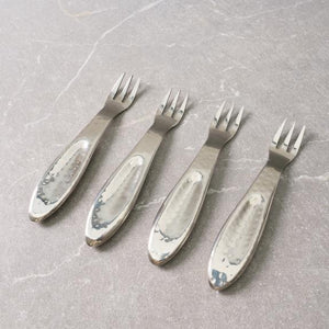 Silver Hammered Forks