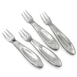 Silver Hammered Forks