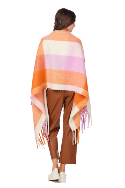 Bright Scarf Wraps Orange