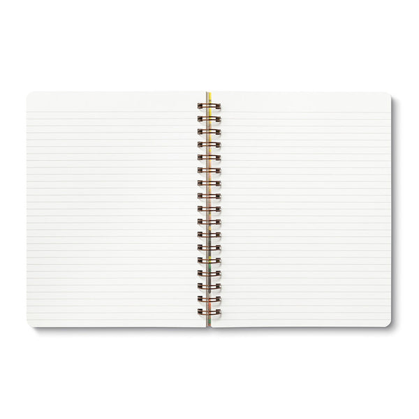 There is a voice Spiral Notebook