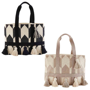 Handloom Tassel Totes