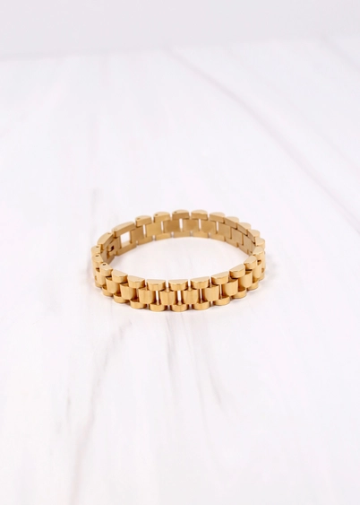 Brookfield Link Bracelet Gold