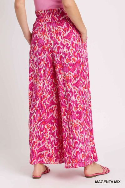 Quinn Wide Leg Pants Pink