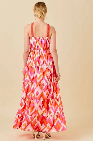 Ginny Halter Maxi Dress