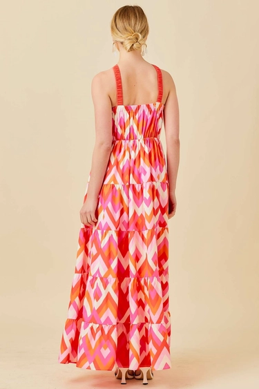 Ginny Halter Maxi Dress