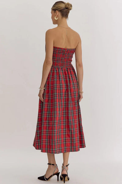 Jackie Tartan Dress