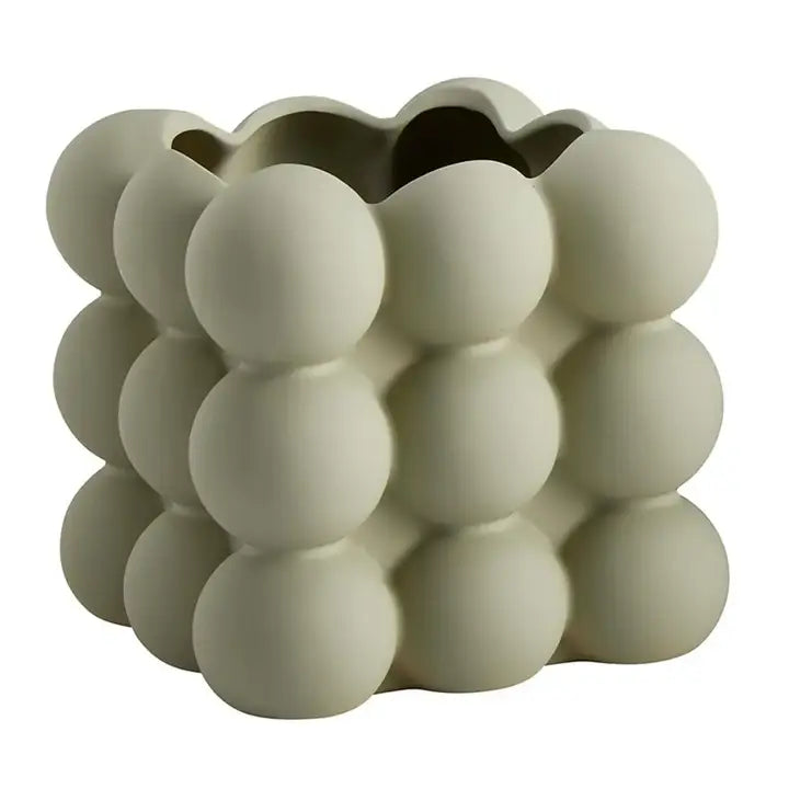 Matte Sage Bubble Pot