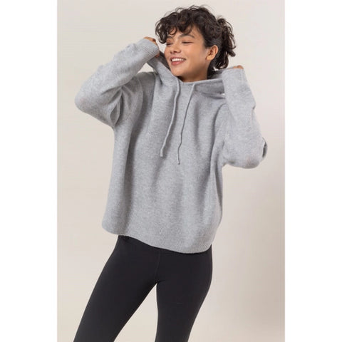 Layla Hoodie Sweater Gray