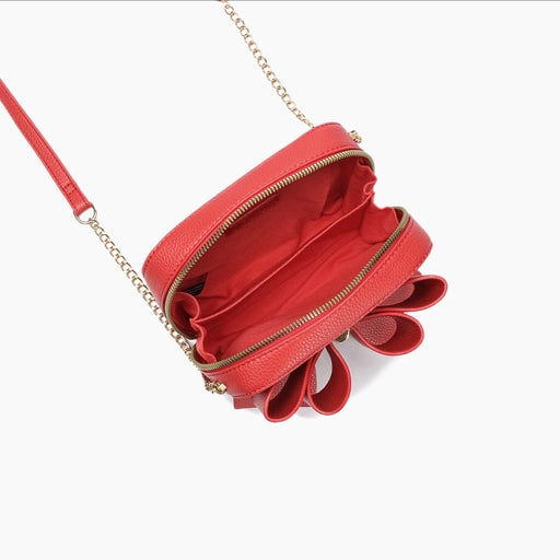 Chloe Bow Mini Crossbody Bag Red