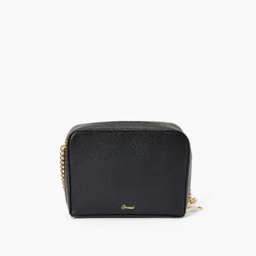 Chloe Bow Mini Crossbody Bag Black