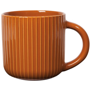 Fluted Mug Cognac