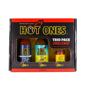 Hot Ones Hot Sauce- Trio Pack Challenge