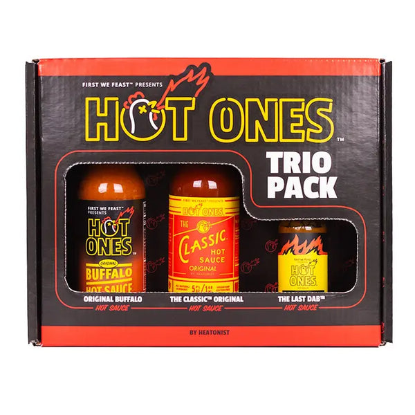 Hot Ones Hot Sauce- Trio Pack