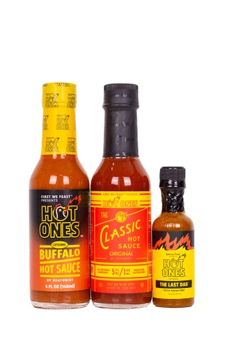 Hot Ones Hot Sauce- Trio Pack