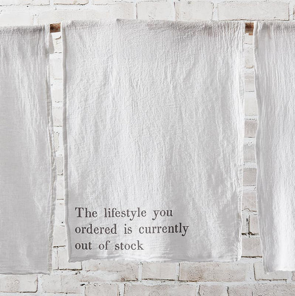 Lifestyle Ordered Towel