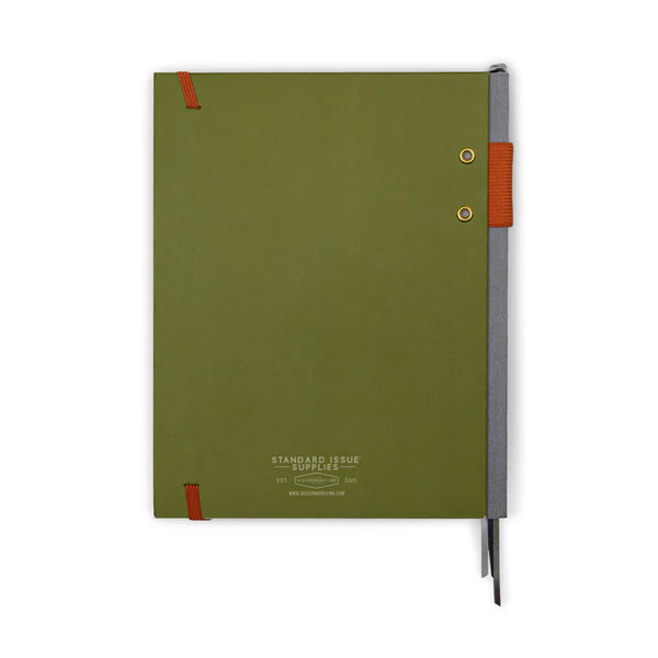 Standard Issue Planner & Notebook Army Green