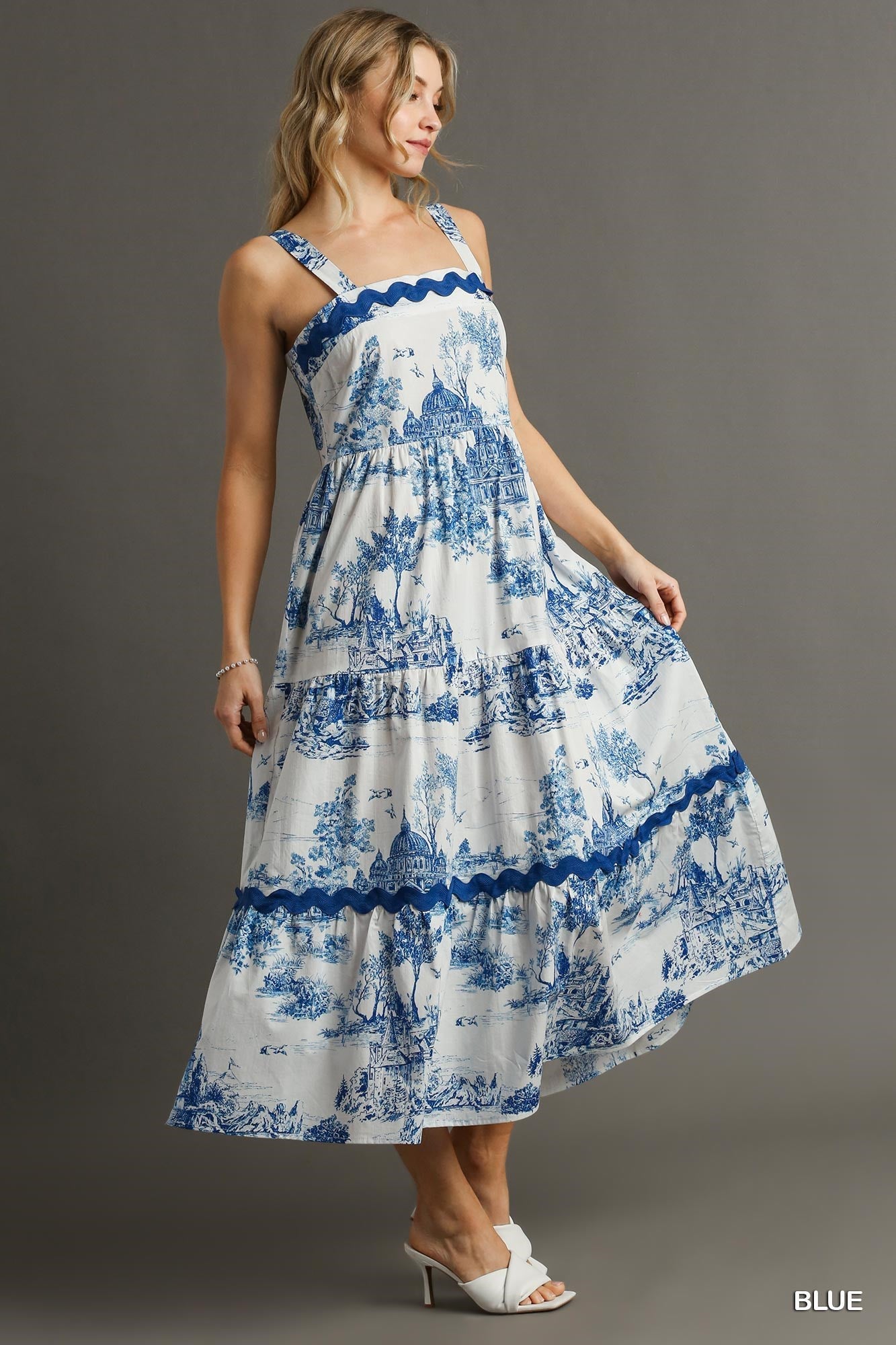 Victoria Toile Dress