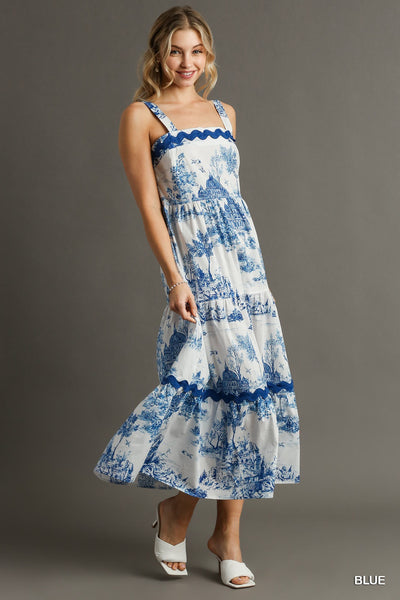 Victoria Toile Dress