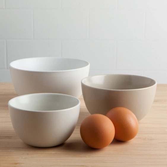 Matte White Prep Bowl Set