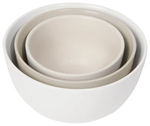 Matte White Prep Bowl Set