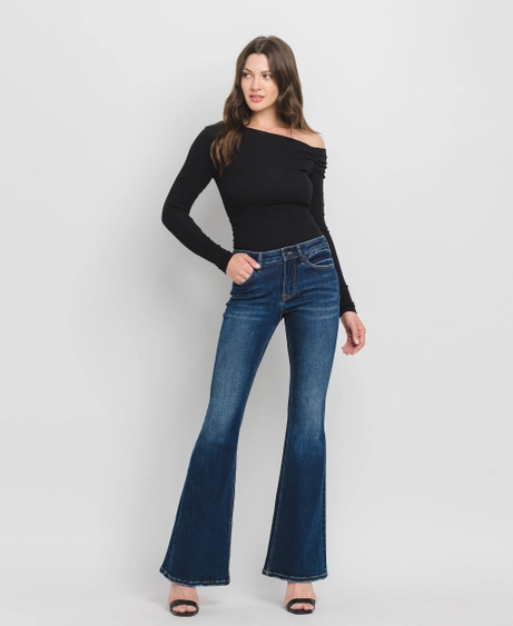 Lovervet Mid Rise Super Flare Jeans