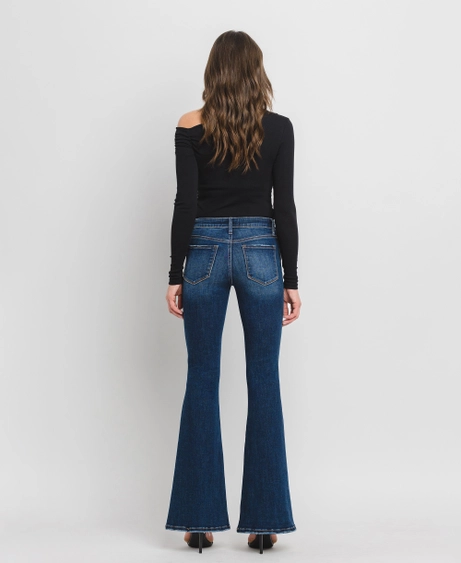 Lovervet Mid Rise Super Flare Jeans