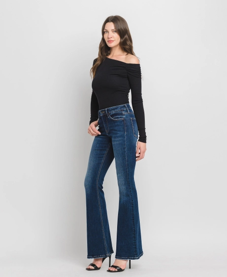 Lovervet Mid Rise Super Flare Jeans