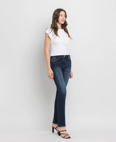 Lovervet High Rise Long Slim Straight Jeans