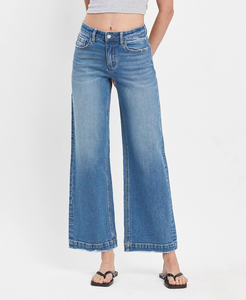 Lovervet High Rise Trouser Wide Jeans