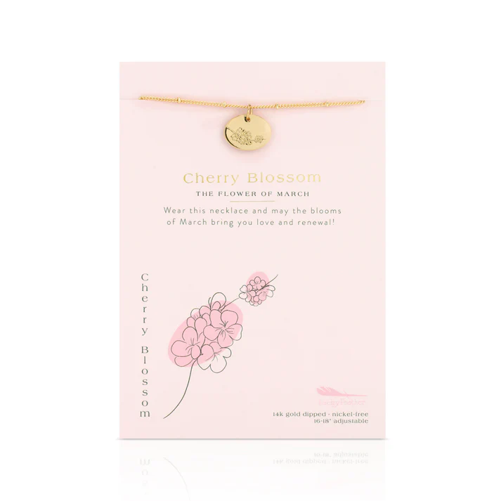 Birth Flower Necklace