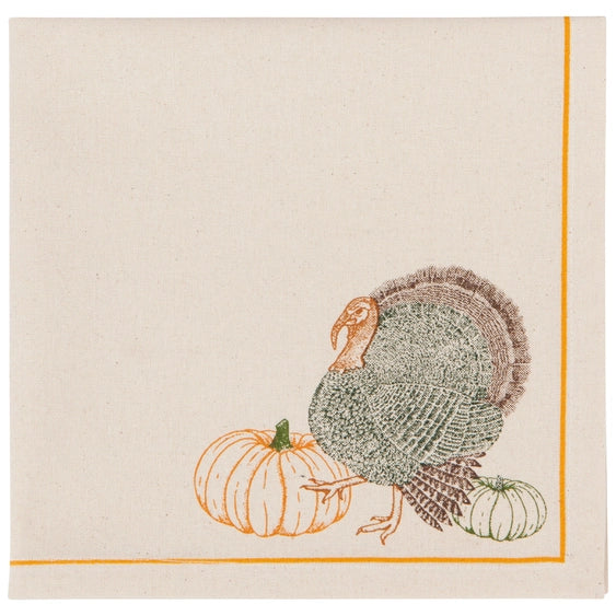 Cornucopia Thanksgiving Napkins Set