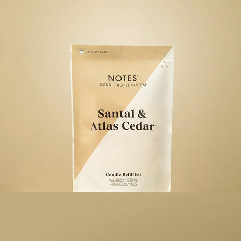 Notes Sustainable Candle Kit - Santal & Atlas