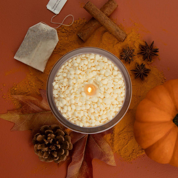 Notes Sustainable Candle Kit - Turmeric & Pumpkin Chai