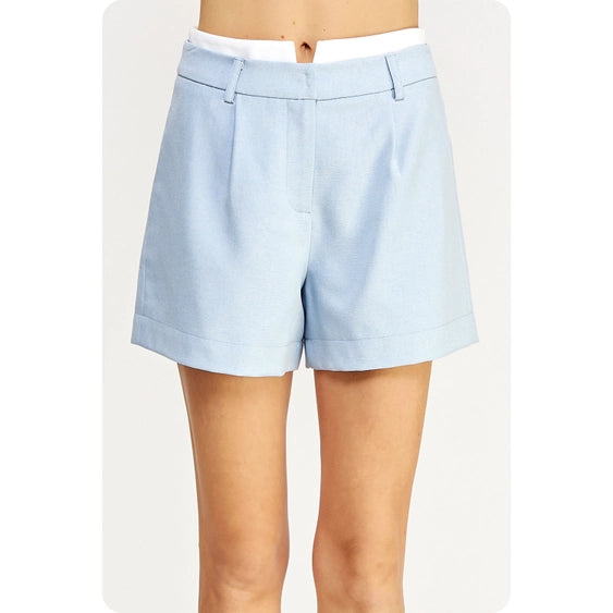 Juliet Tailored Shorts Blue